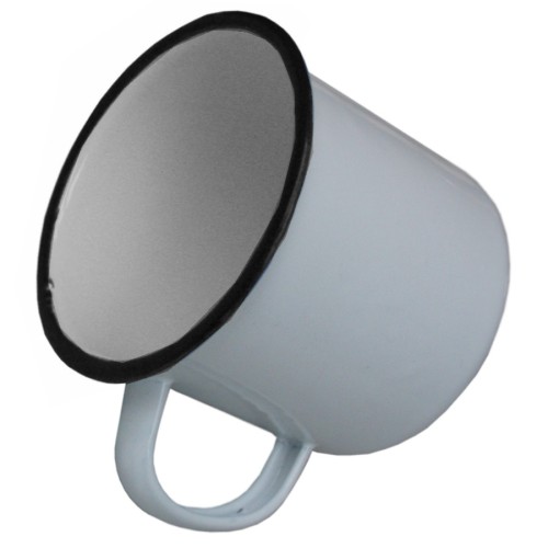 MFH, Emaille Tasse mit Henkel, ideal für Freizeit, Zelten, Camping...